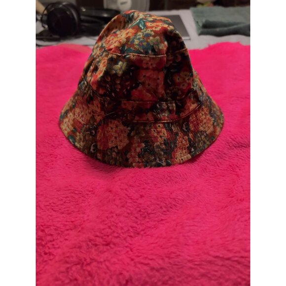 Gap Corduroy Floral Vintage Bucket Hat Women's - Picture 2 of 9